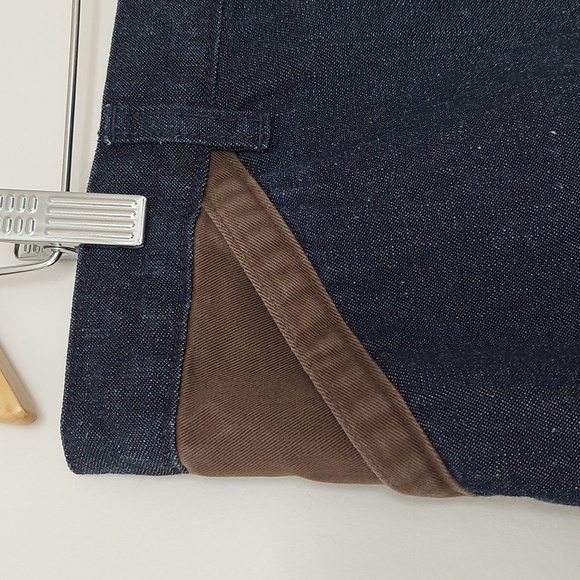 Modest Western Style GAP Dark Denim Skirt - Picture 2 of 6